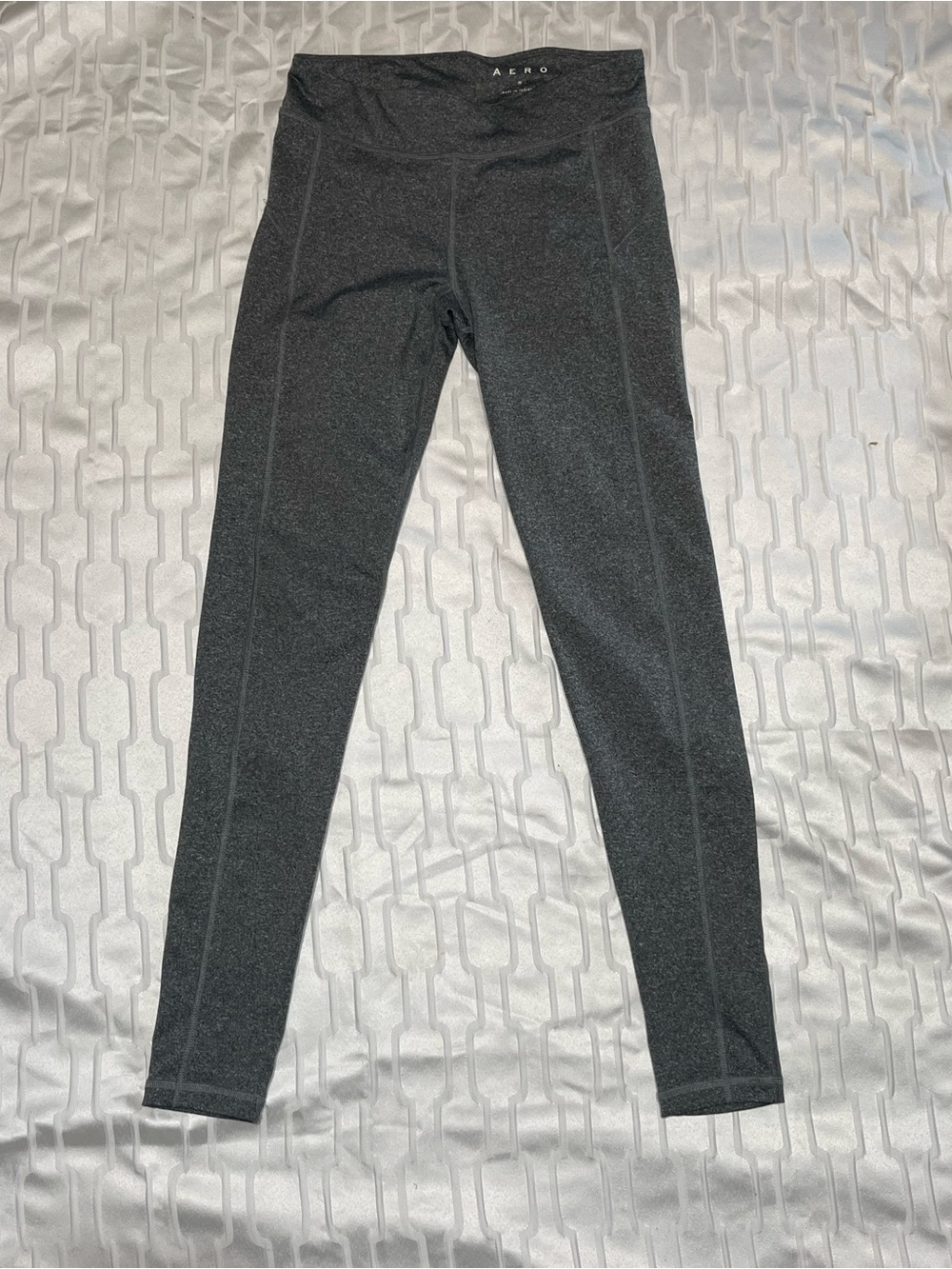Aero High-Rise Charcoal Gray Active Leggings